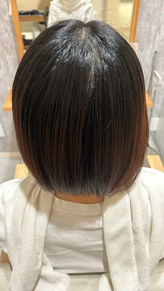 ミディアム 似合わせ 顔周りYUUGAのヘアスタイル