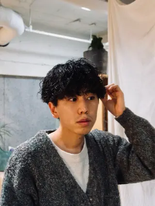 パーマ メンズ 💇‍♂️キョウヤ パーマ特化💇‍♂️のヘアスタイル
