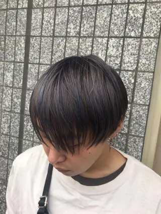 ショート カラー メンズ SEA BELLE YASUのヘアスタイル