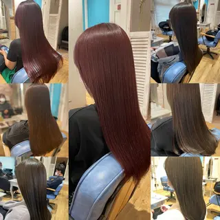 ロング カラー ヘアアレンジ ao. 南浦和/髪質改善のヘアスタイル