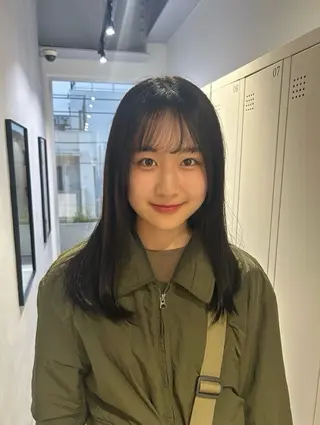 ミディアム おしゃれボブ/暖色 カラー🧶いろはのヘアスタイル