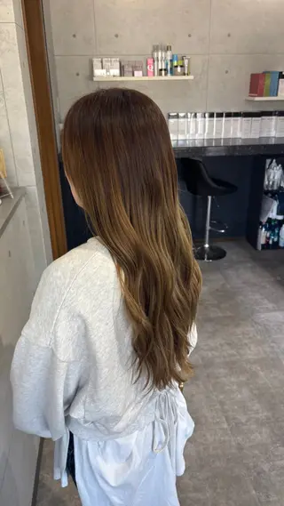 ロング REVE美容室 REVEマツエクのヘアスタイル