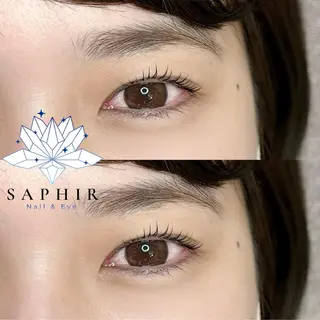 マツエク・マツパ ♡Saphir♡ HANAのマツエク・マツパデザイン