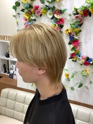 カラー メンズ 大滝 美里のヘアスタイル