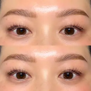 マツエク・マツパ アイブロウ Lucia Lash Amaneのマツエク・マツパデザイン