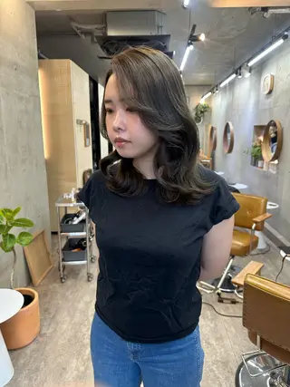 ミディアム カラー カットモデル募集中 ／HARUKA🎀のヘアスタイル