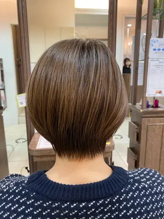 ショート カラー 《大人気髪質改善》 プログレス国分寺店のヘアスタイル