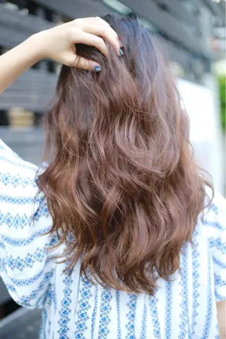 ミディアム カラー 髪質改善💍 natsukiのヘアスタイル