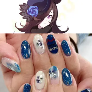 ネイル 東 千夏のネイルデザイン