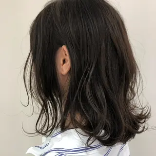 ミディアム カラー 【髪質改善】 梅田　聡のヘアスタイル