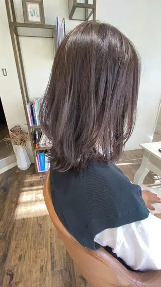 ミディアム ヒラヤマ ユウスケのヘアスタイル