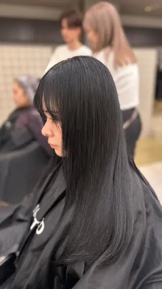 カラー 透明感ベージュ🤎 ナチュラルレイヤーのヘアスタイル