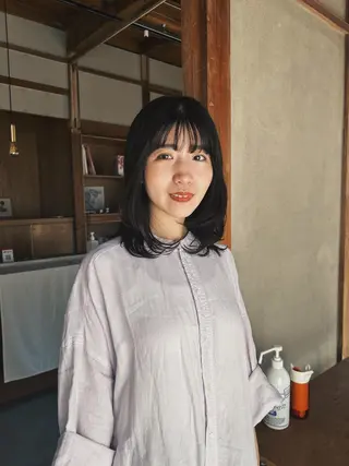 ロング カラー 似合わせパーマ 🌼カンナのヘアスタイル
