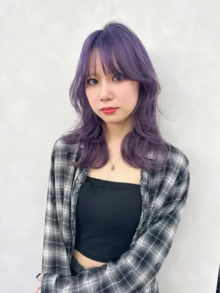 ミディアム カラー 🤎ᩚ暖色ブラウン りょうか🧸のヘアスタイル