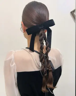 ヘアアレンジ 拝頭　奈枝 Beretのヘアスタイル
