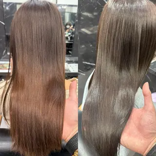 ロング カラー 大西 魁知のヘアスタイル