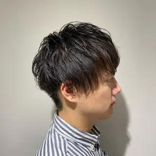 ショート メンズ 橋本 琉磨のヘアスタイル