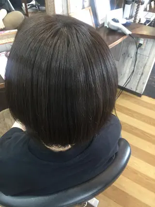 カラー 中山 ルミ子のヘアスタイル