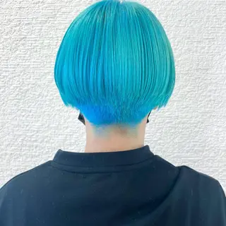 ショート カラー ヘアアレンジ 🍒KIKUCHI KANAE🍒のヘアスタイル