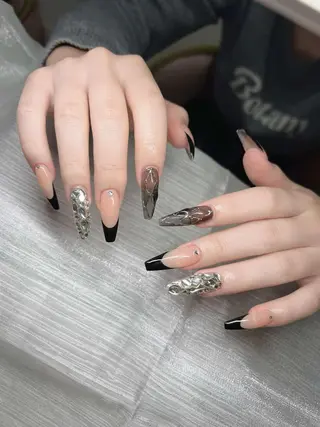ネイル Lee Nails チップ長さだし専門店のネイルデザイン