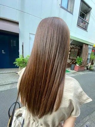 ロング カラー pep natsumiのヘアスタイル