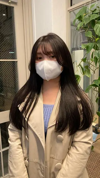 ロング カラー じゅわっと暖色カラー 🍊Moemiのヘアスタイル