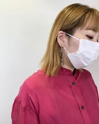 ミディアム カラー 【美髪を叶える】中谷 彰宏(アキ)のヘアスタイル