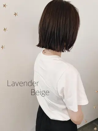 ショート カラー 市川 千夏のヘアスタイル