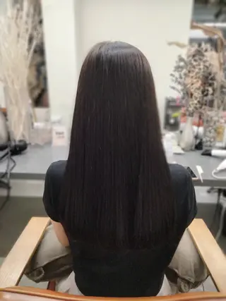ロング nico麻生　長谷川 裕月のヘアスタイル