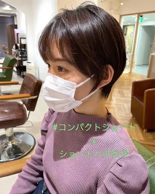 ショート 過去一の柔髪ヘア 🌿einshairのヘアスタイル