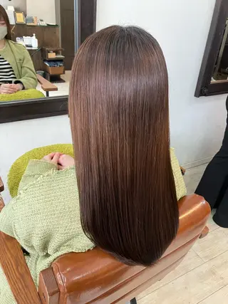 セミロング カラー キッズ 🍀髪質改善、カラー TAICHI🍀のヘアスタイル
