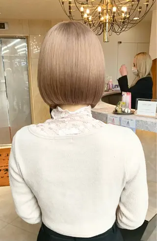 ショート カラー りん 🎀韓国スタイルのヘアスタイル