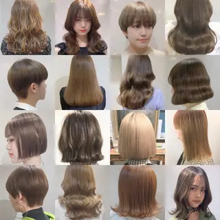 セミロング カラー ヘアアレンジ 柔らか垢抜けｶﾗｰと ｶｯﾄ🫧ASUKAのヘアスタイル