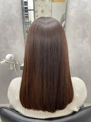 ロング すぐ巻ける縮毛矯正 🍀勝倉　麗のヘアスタイル
