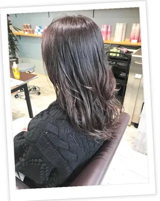セミロング カラー パーマ ヘアアレンジ メンズ キッズ ネイル マツエク・マツパ EnBlesS西宮 マンツーマン神道有基のヘアスタイル