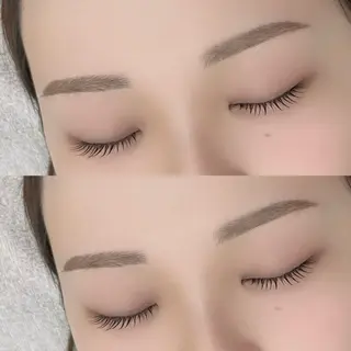 アイブロウ saki 束感まつ毛/ 大阪のマツエク・マツパデザイン