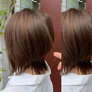 セミロング 仁和山 健汰のヘアスタイル