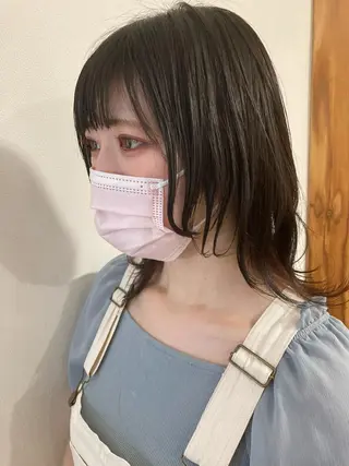 セミロング カラー 🌸髪質改善特化🌸 店長 ゆうやのヘアスタイル