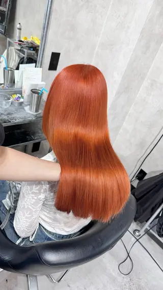 ロング カラー B E C H I C O〔べち子〕のヘアスタイル