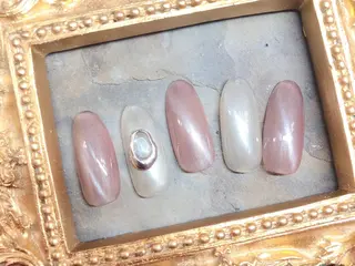 ネイル マジック ミラーのネイルデザイン