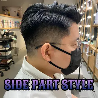 ショート パーマ メンズ unopulir 景山　凌のヘアスタイル