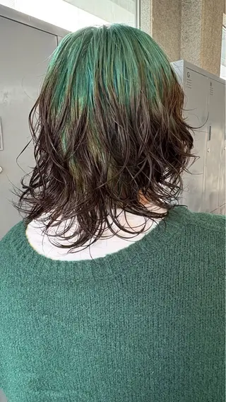 ミディアム カラー ブリーチ大好き美容師 /タイガ🐯のヘアスタイル