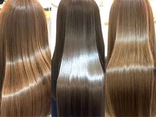 ロング カラー ヘアアレンジ キッズ 横浜関内髪質改善 re:Magoのヘアスタイル