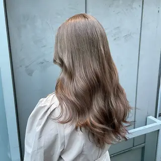 ロング 💍大人デザイン /ハイトーン♡リクトのヘアスタイル