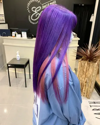 ロング カラー EARTH石巻店 尾形  裕のヘアスタイル