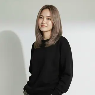 ミディアム カラー 髪質改善特化KIZU /艶髪研究（京都）のヘアスタイル