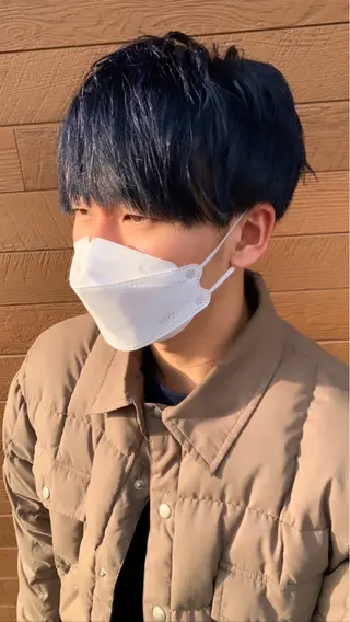 メンズ 深井 さやのヘアスタイル