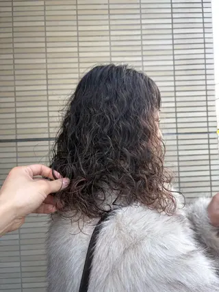 ロング パーマ パーマ/メンズパーマ /ボブパーマ/HYOのヘアスタイル