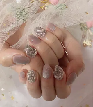 ネイル ラベンダー💖日暮里 ルル💖ネイルのネイルデザイン