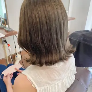 ミディアム 境 希望のヘアスタイル